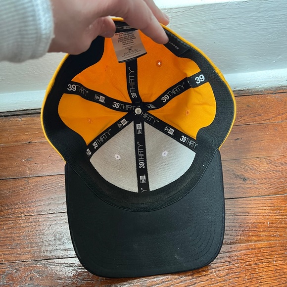Taylormade Black and Yellow Fitted Hat - Picture 5 of 5